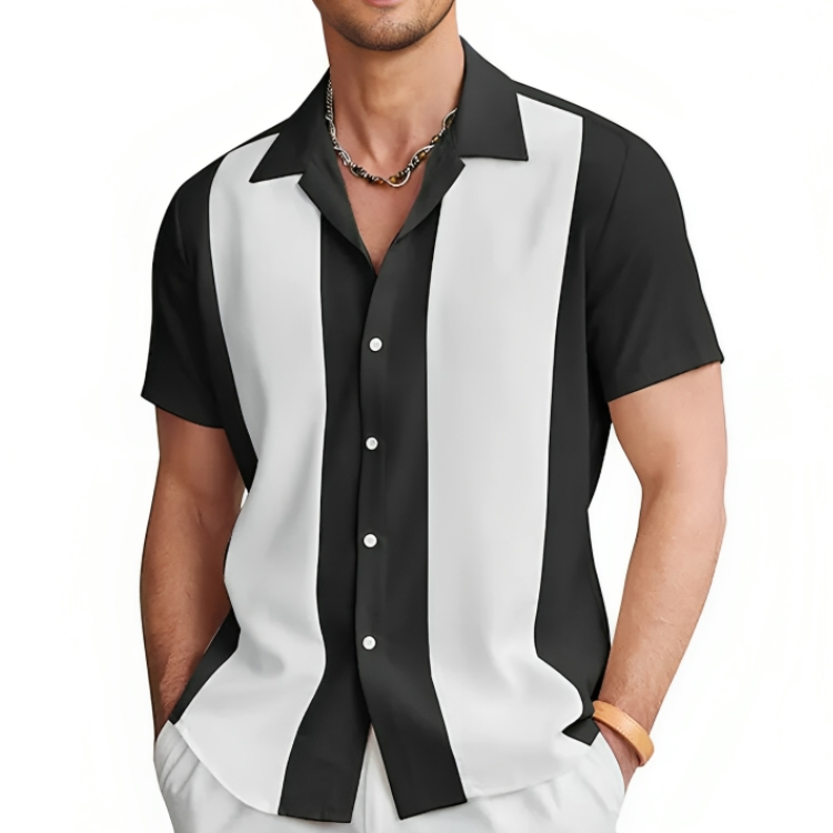 Heren Casual Shirt Zomer Stijl Polyester 4