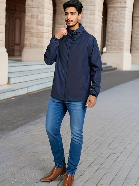 Heren Casual Windbreaker Jacket Waterdicht 3