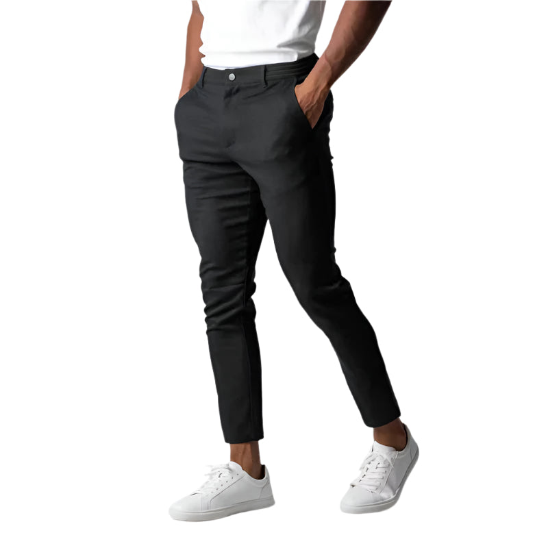 Heren Chino Broek Stretch Modern Stijl 0