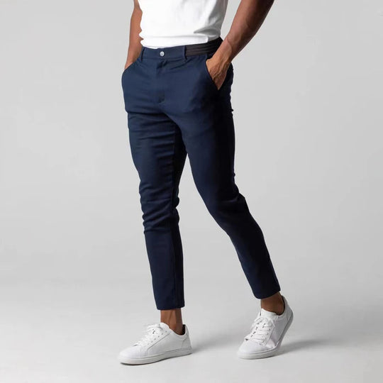 Heren Chino Broek Stretch Modern Stijl 1