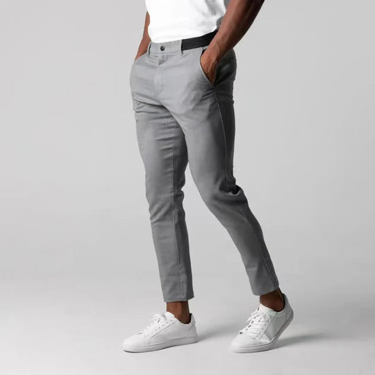 Heren Chino Broek Stretch Modern Stijl 2