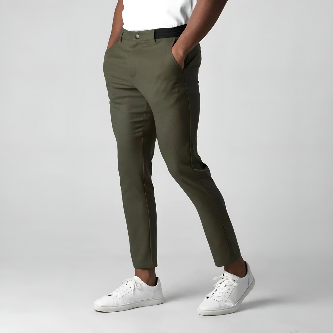 Heren Chino Broek Stretch Modern Stijl 4