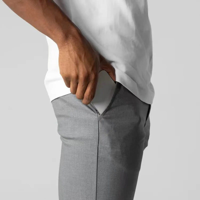 Heren Chino Broek Stretch Modern Stijl 5