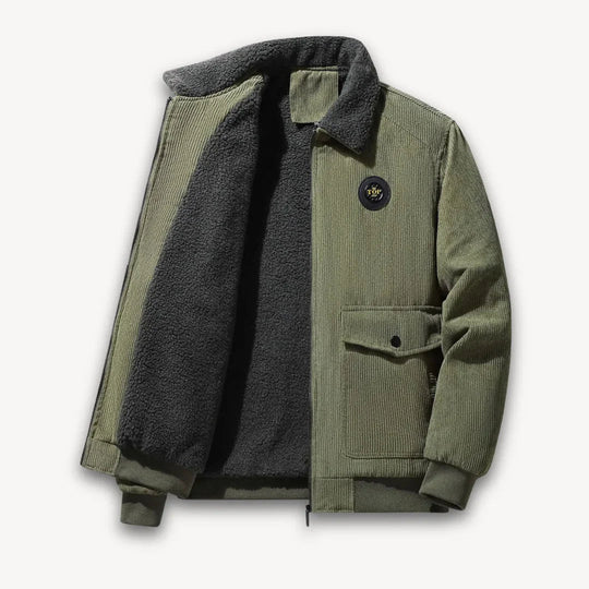 Heren Corduroy Jack met Sherpa Voering 4