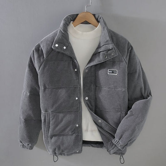 Heren Corduroy Jacket Met Zachte Voering 1