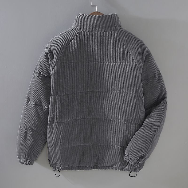 Heren Corduroy Jacket Met Zachte Voering 2