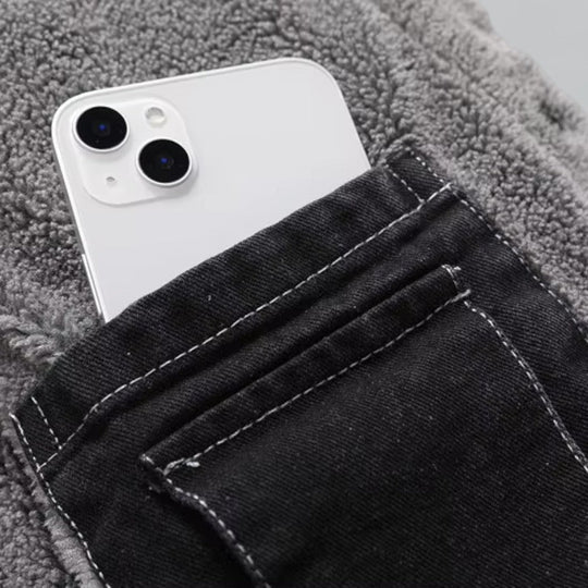 Heren Denim Jack met Fleecevoering 2