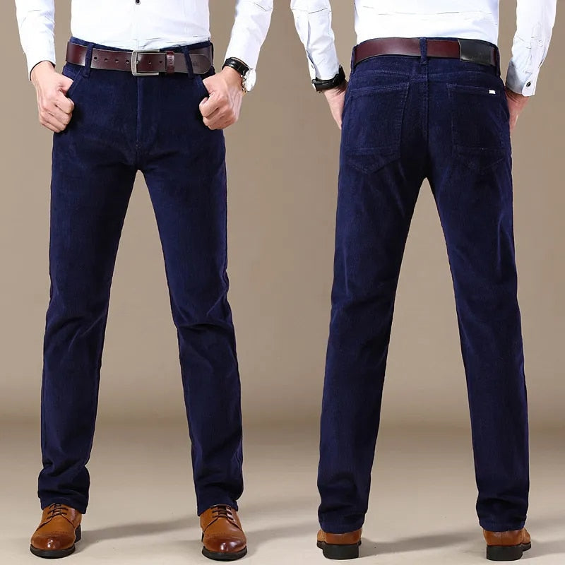 Heren Dress Pants Corduroy Op Maat 1