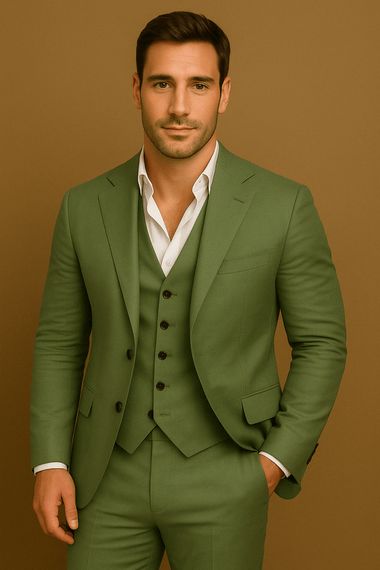 Heren Driedelig Pak voor Bruiloften en Formele Evenementen 12