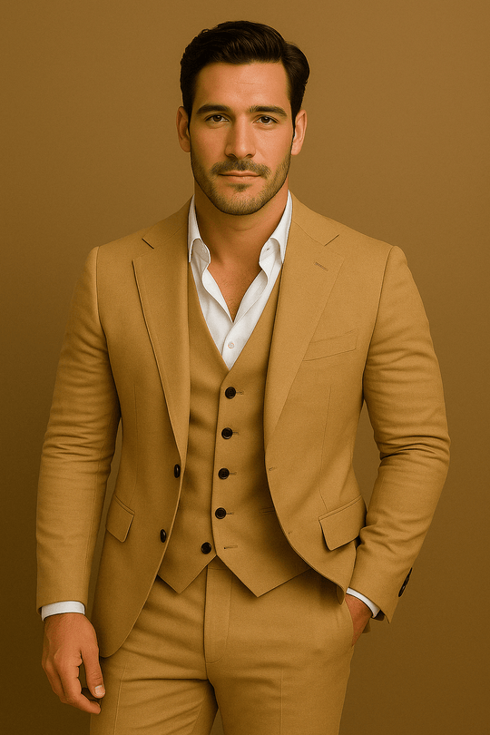 Heren Driedelig Pak voor Bruiloften en Formele Evenementen 9