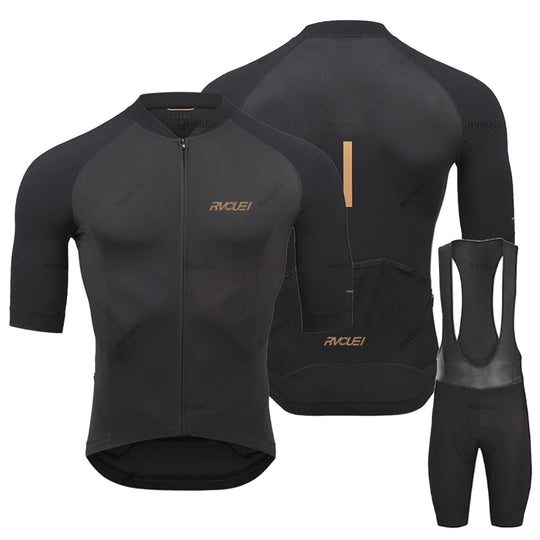 Heren Fietsshirt Lange Mouwen Ademend 0