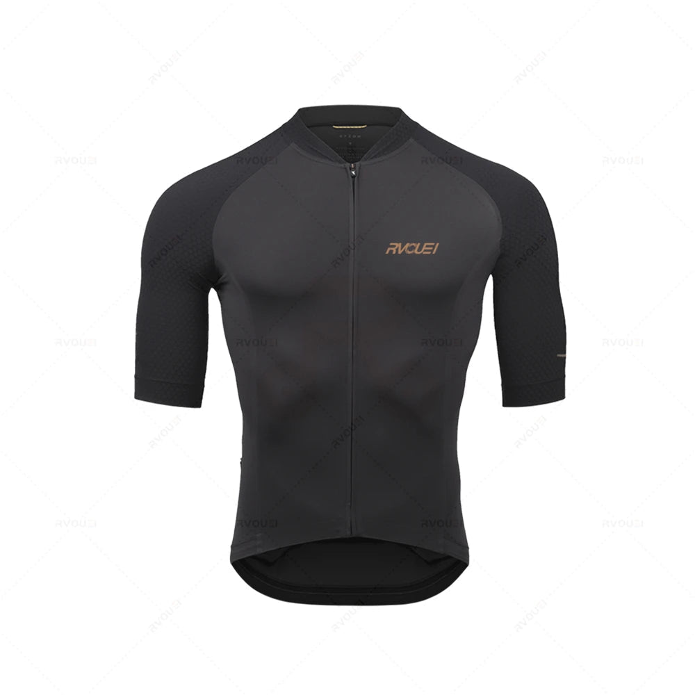 Heren Fietsshirt Lange Mouwen Ademend 8