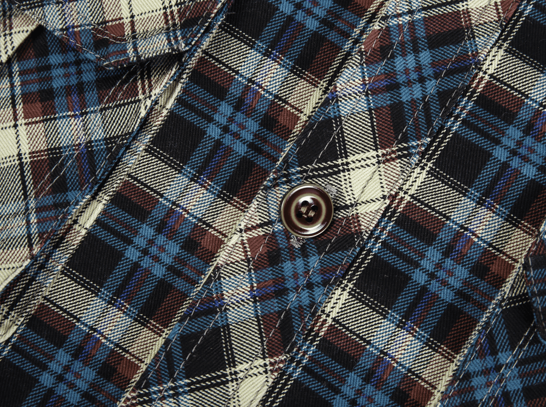 Heren Flanellen Jas Met Sportieve Plaid Ontwerp 5