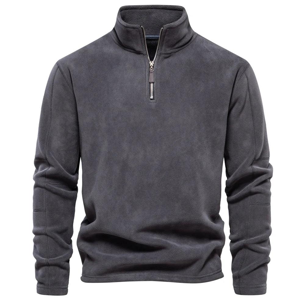 Heren Fleece Pullover Casual Winterjack 1