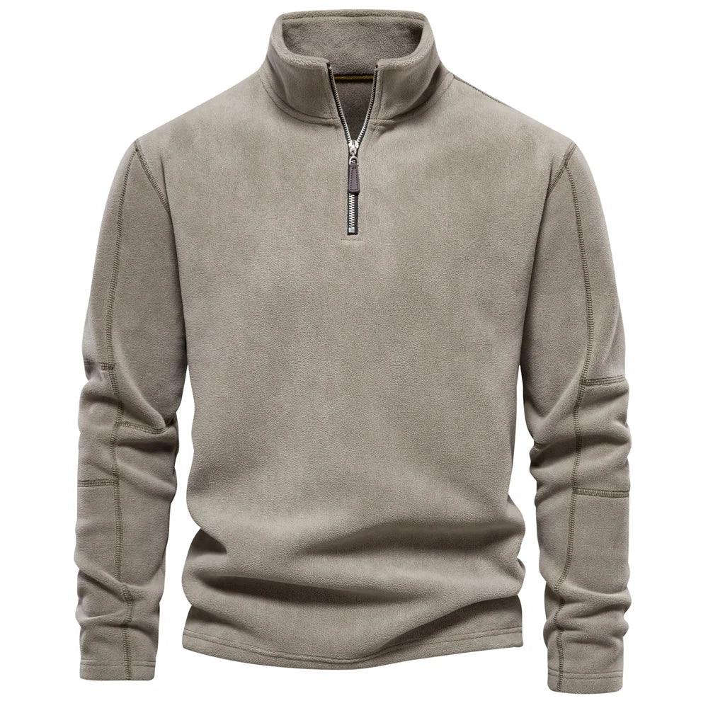 Heren Fleece Pullover Casual Winterjack 11