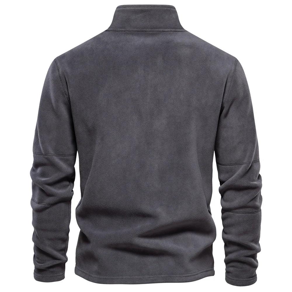 Heren Fleece Pullover Casual Winterjack 2