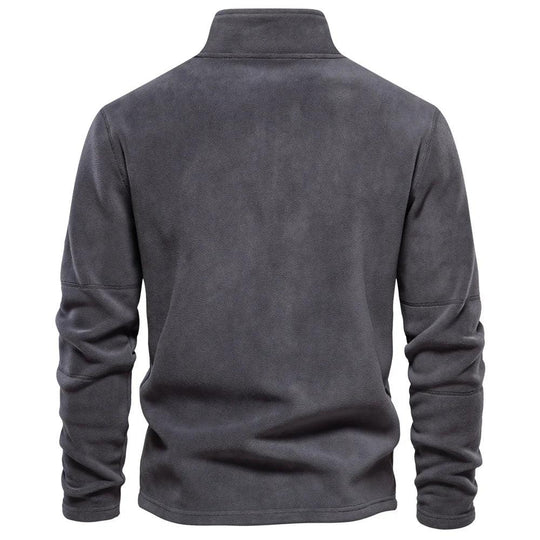 Heren Fleece Pullover Casual Winterjack 2