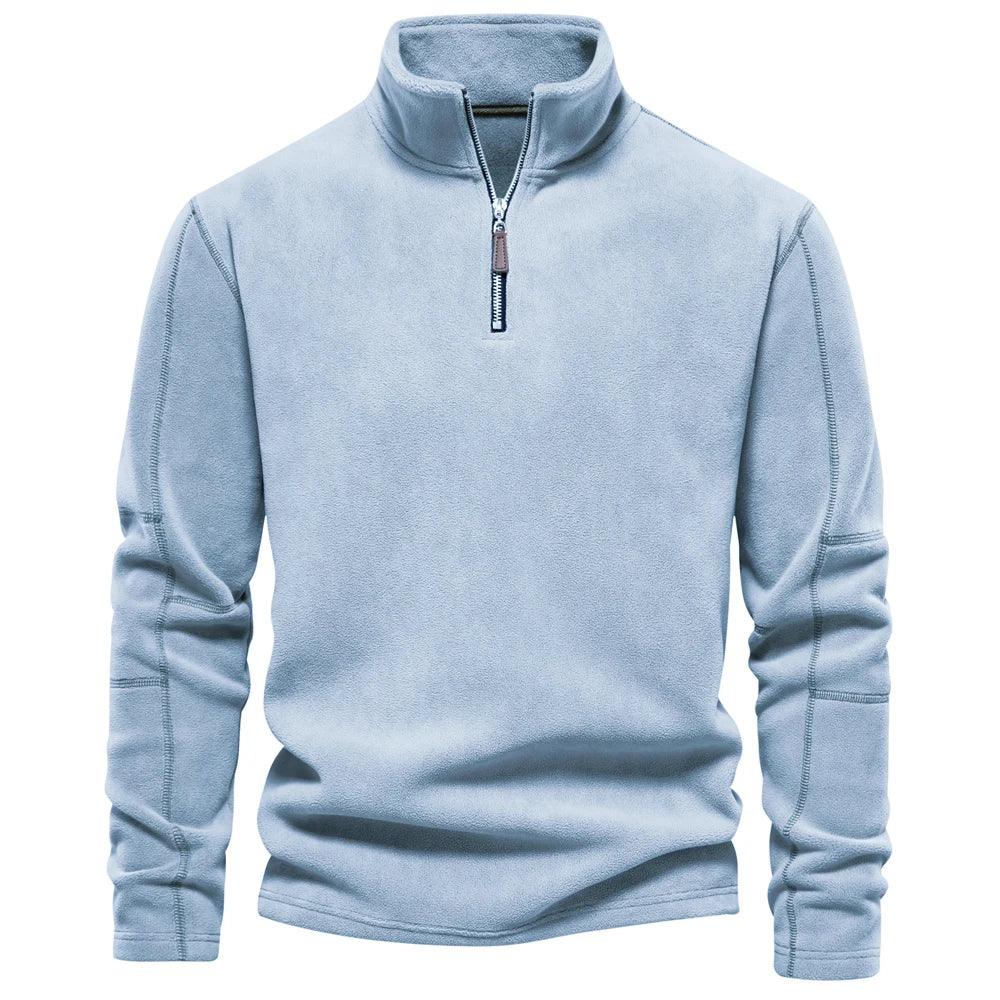Heren Fleece Pullover Casual Winterjack 6
