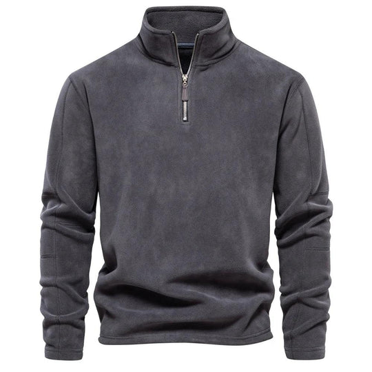 Heren Fleece Pullover Casual Winterjack 8