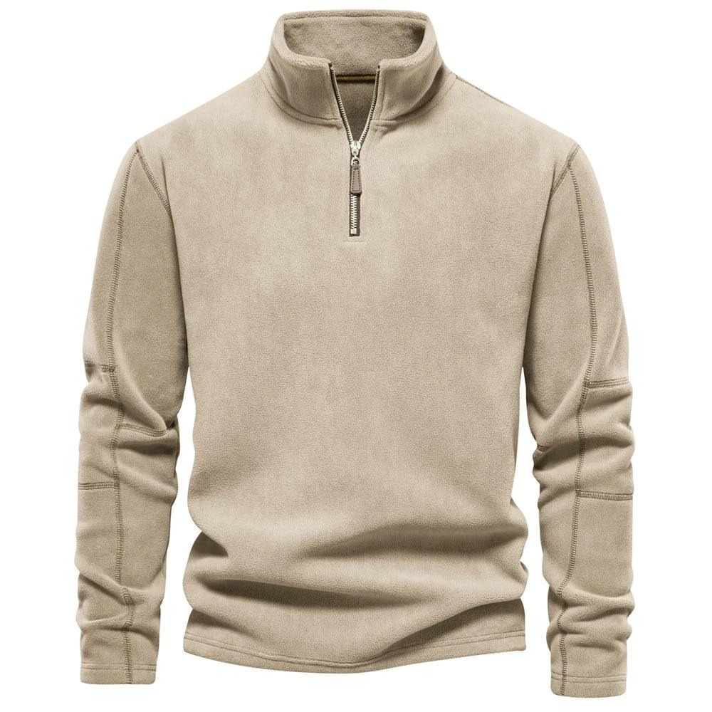 Heren Fleece Pullover Casual Winterjack 9