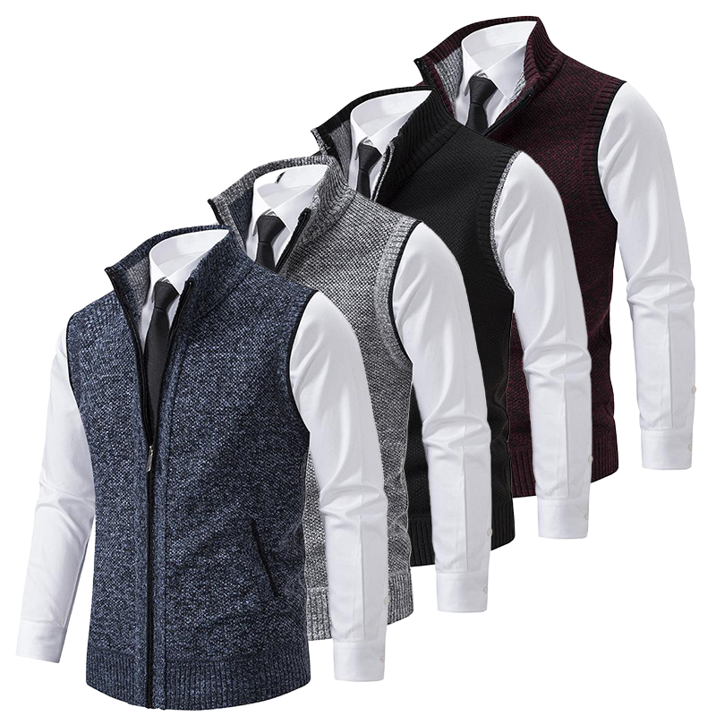 Heren Fleece Vest Tijdloos Comfortabel 1