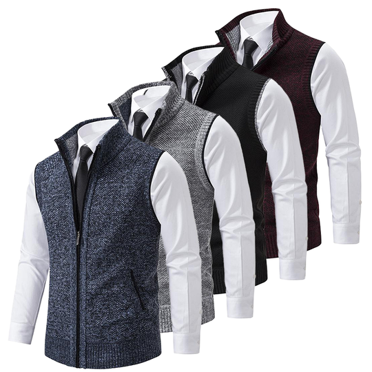 Heren Fleece Vest Tijdloos Comfortabel 1