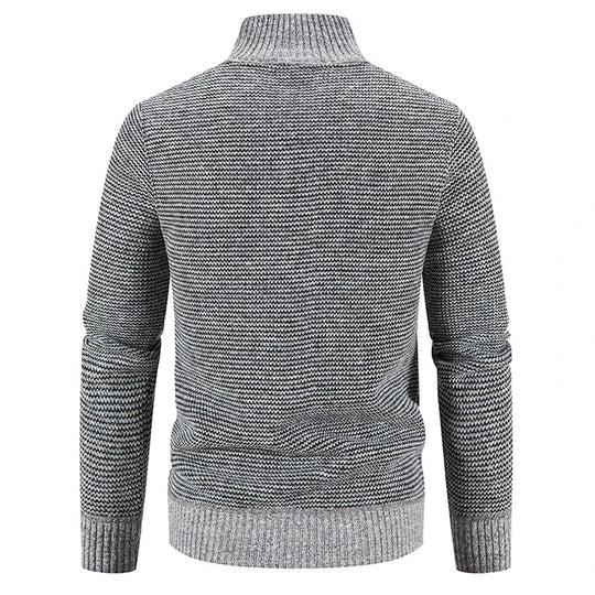 Heren Fleecejacka Kort Modern Design 5