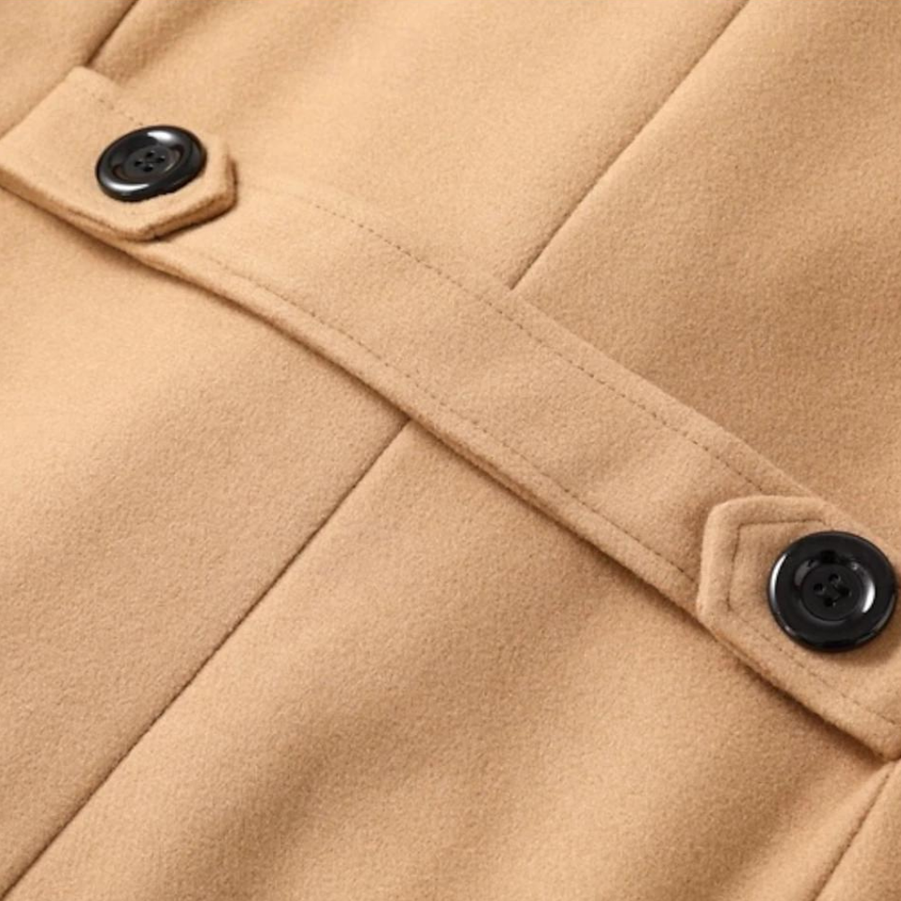 Heren Frakke Met Moderne Snit 4