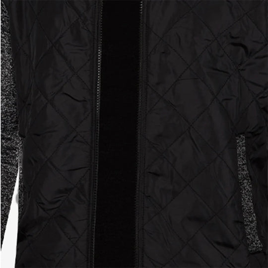 Heren Gebreide Casual Buitenjas met Opstaande Kraag 6