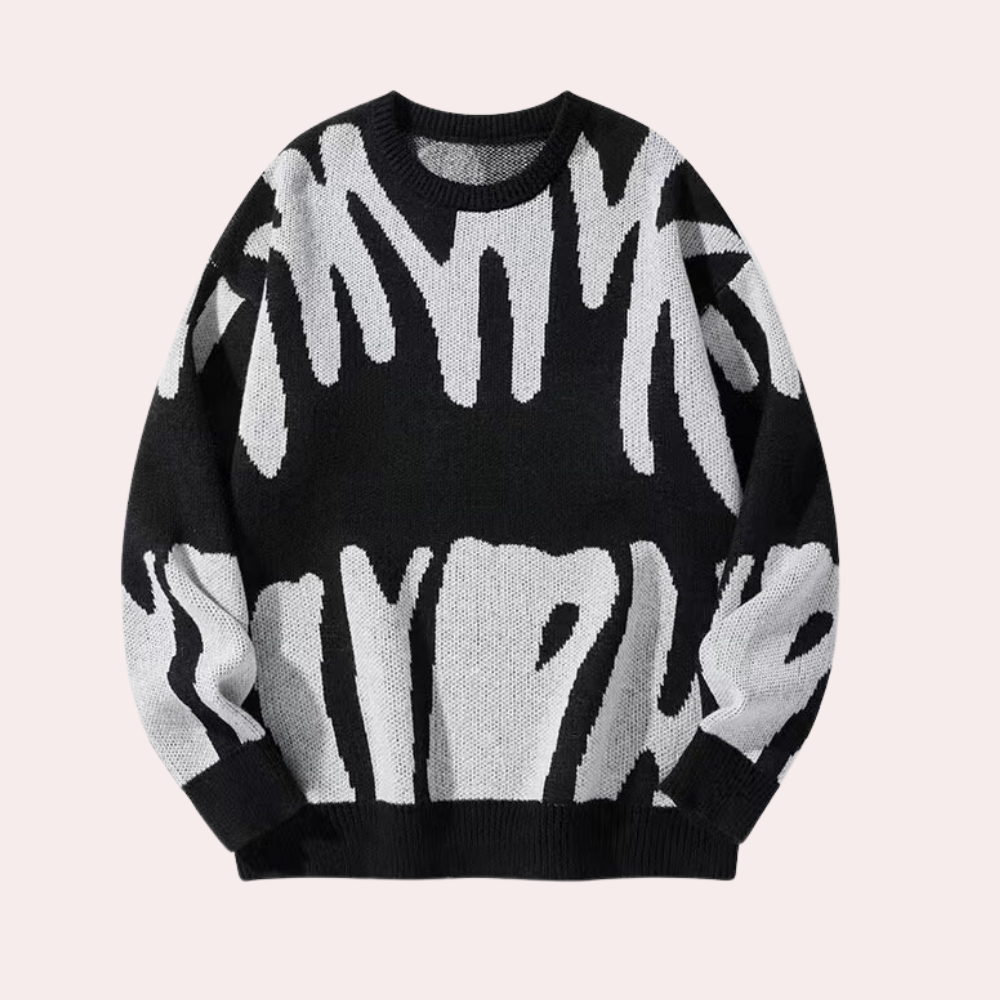 Heren Gebreide Trui Casual Stijl voor Herfst en Winter 1