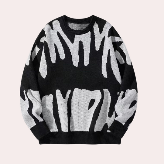 Heren Gebreide Trui Casual Stijl voor Herfst en Winter 1