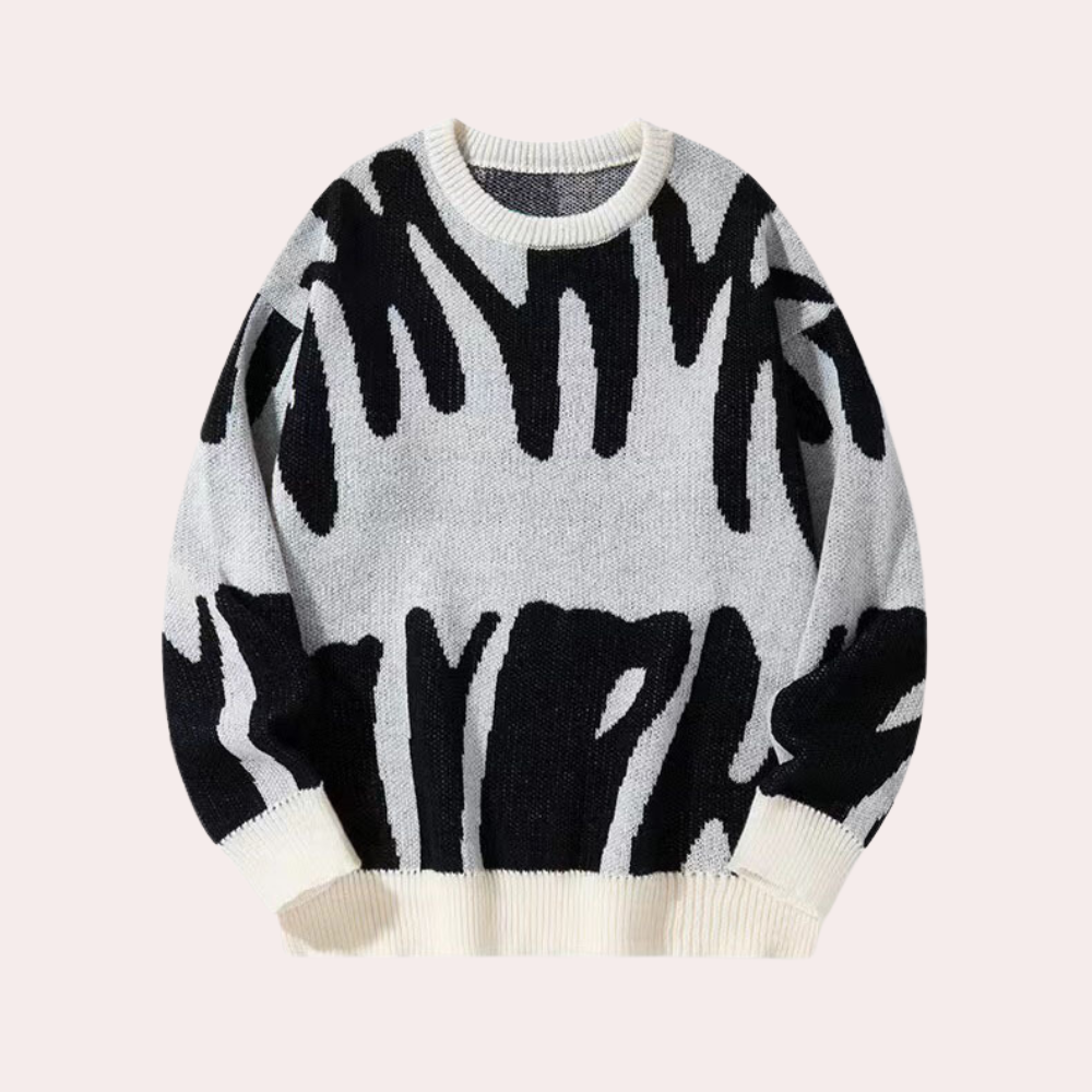 Heren Gebreide Trui Casual Stijl voor Herfst en Winter 2