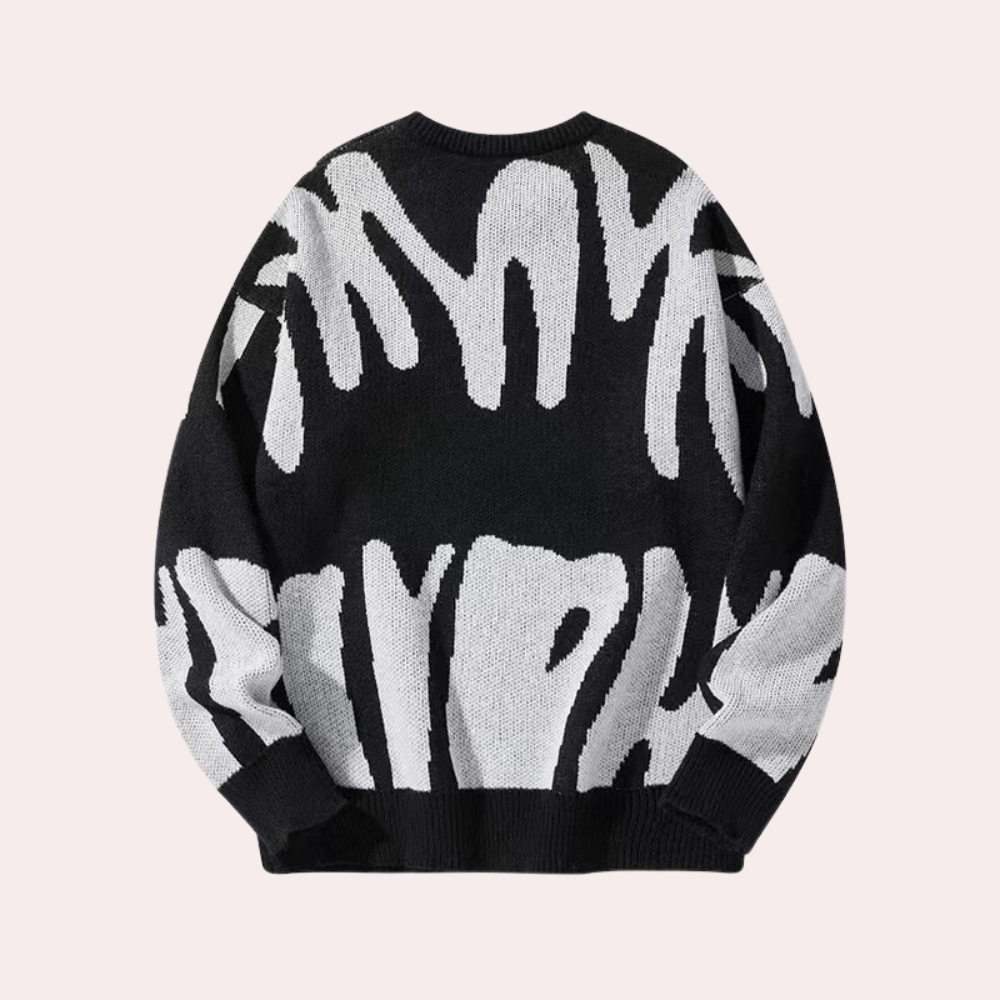 Heren Gebreide Trui Casual Stijl voor Herfst en Winter 3