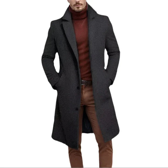 Heren Halflange Jas Stijlvol 7