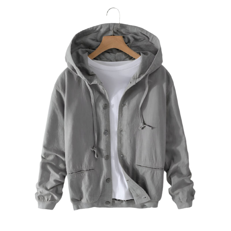 Heren Hoodie Casual Katoen en Linnen 0