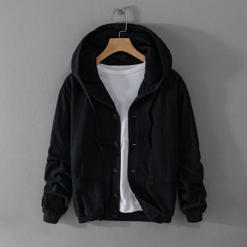 Heren Hoodie Casual Katoen en Linnen 2