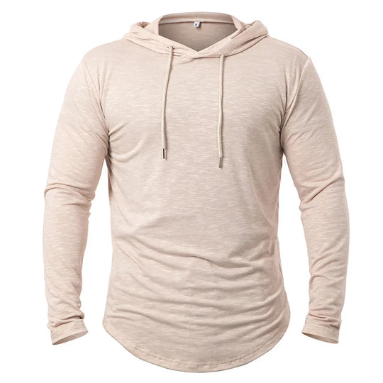 Heren Hoodie Lichtgewicht Ademend Casual Polyester Katoen 1