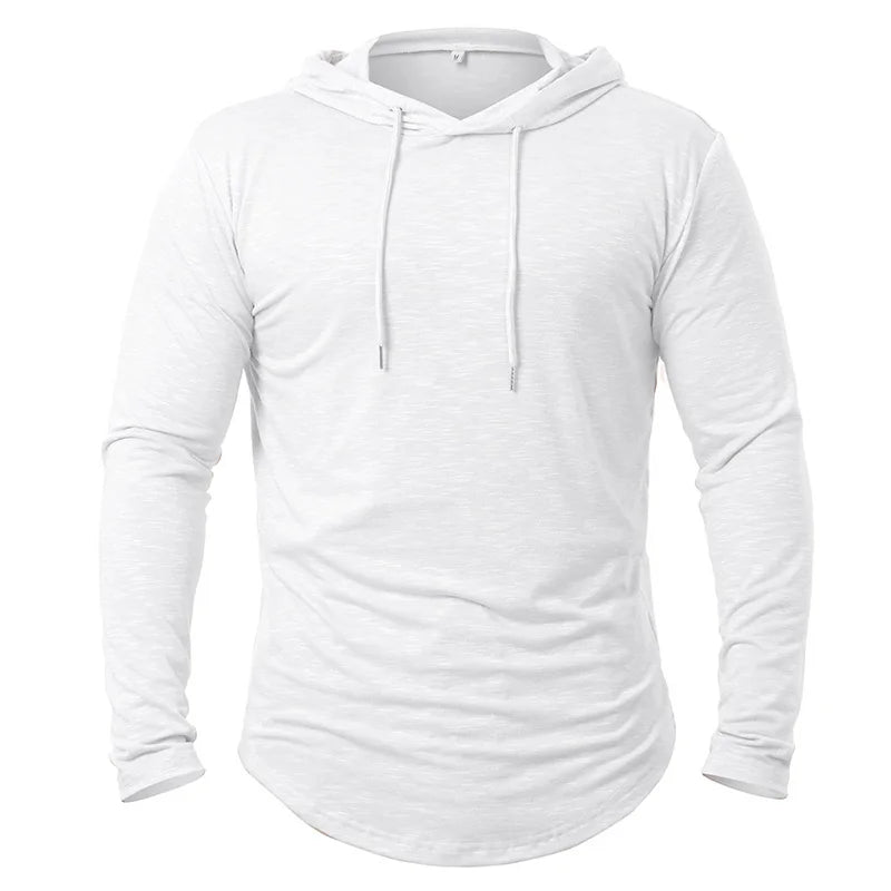 Heren Hoodie Lichtgewicht Ademend Casual Polyester Katoen 10