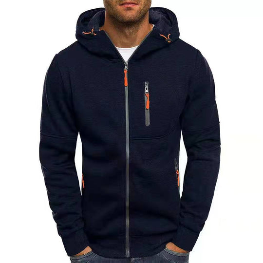 Heren Hoodie Met Cap Fleece Comfortabel Voor Casual Gebruik 10