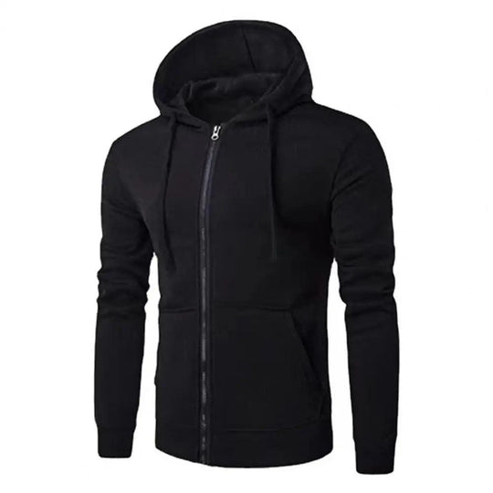 Heren Hoodie Met Capuchon en Rits Casual 0