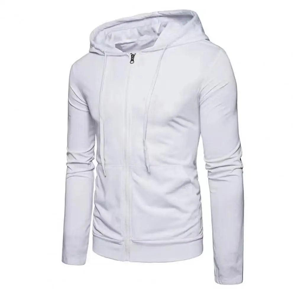 Heren Hoodie Met Capuchon en Rits Casual 6