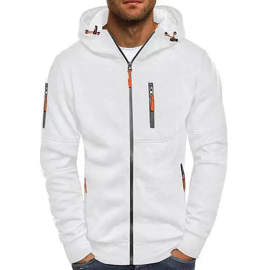 Heren Hoodie met Dubbel-Lagige Kap en Kangaroo Pocket 4