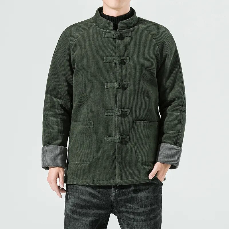 Heren Jack Gewatteerd Corduroy Katoen voor Winter 1