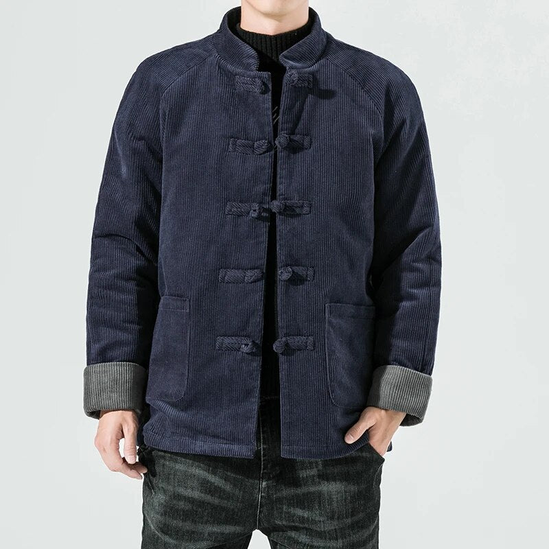 Heren Jack Gewatteerd Corduroy Katoen voor Winter 4