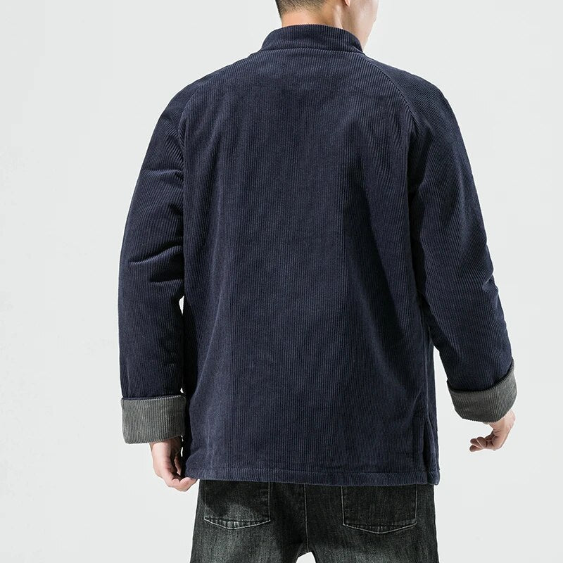Heren Jack Gewatteerd Corduroy Katoen voor Winter 5