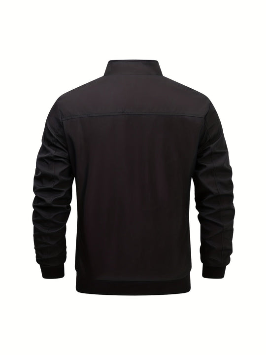 Heren Jack Zomer Casual Stijl Met Verhoogde Kraag 6