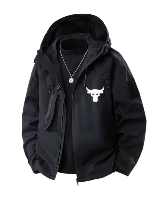 Heren Jack met Capuchon Lichtgewicht en Winddicht 0