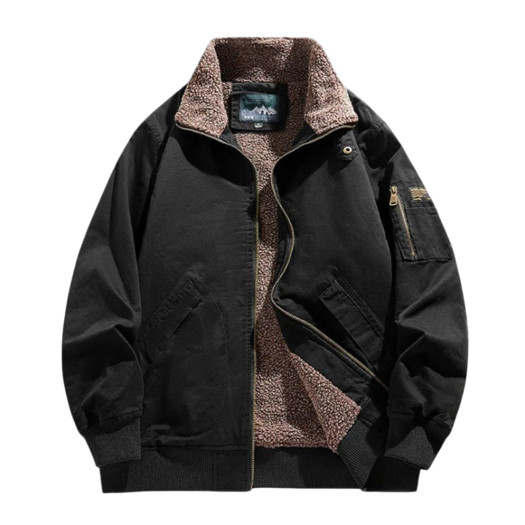 Heren Jack met Wolvoering en Robuuste Details 0