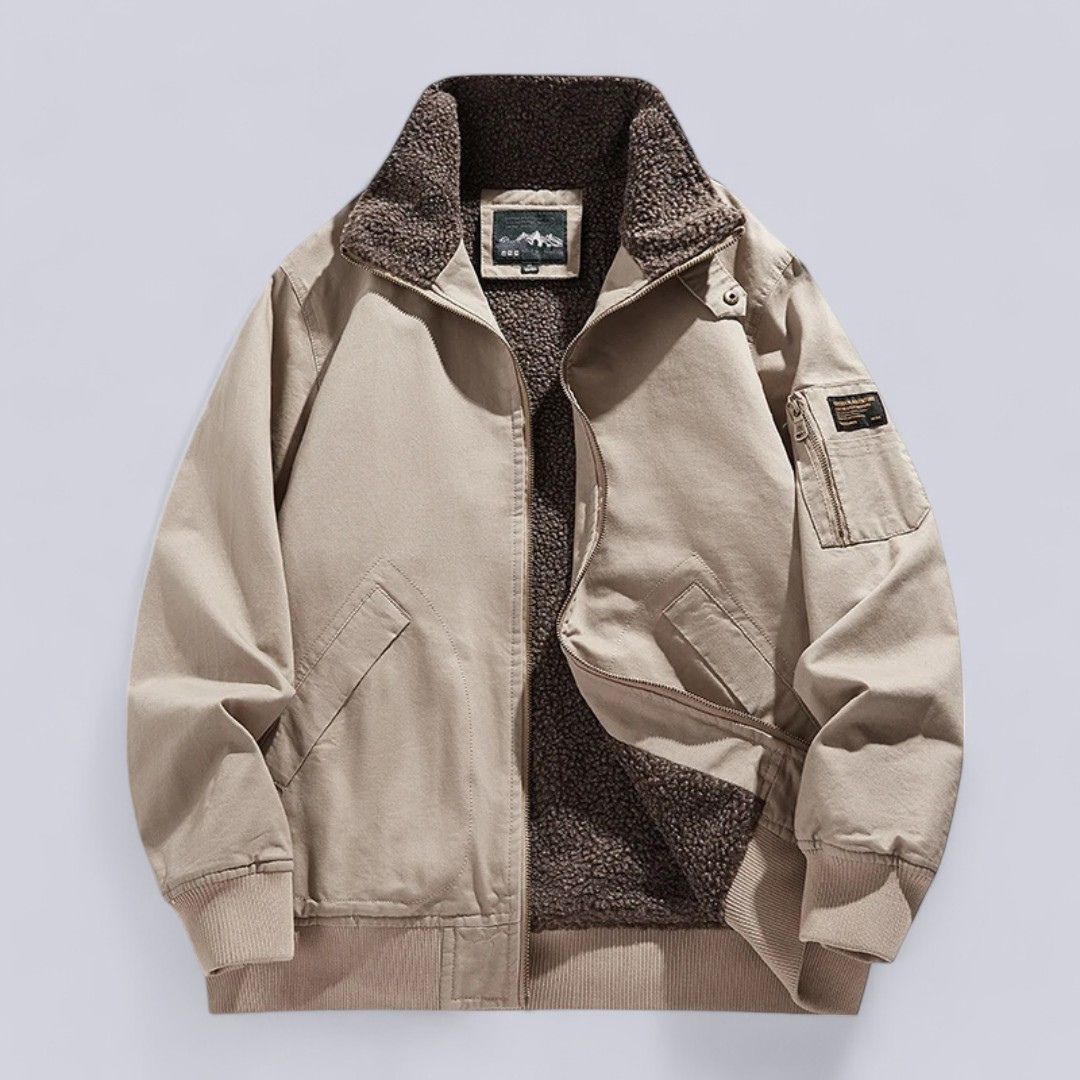 Heren Jack met Wolvoering en Robuuste Details 3