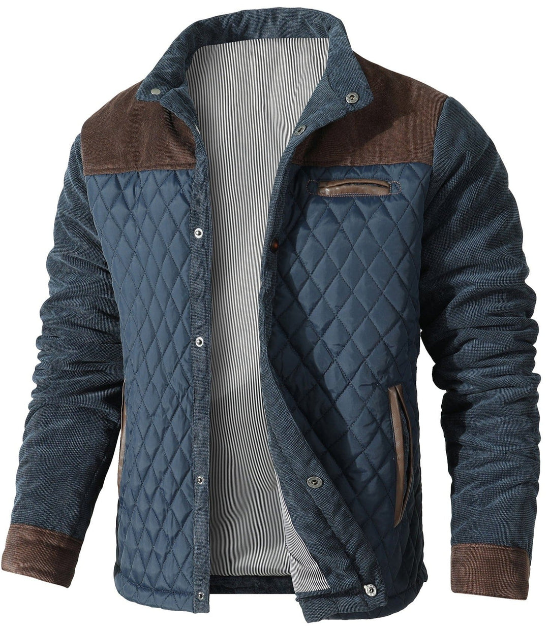Heren Jacket Lichtgewicht Dual-Tone Ademend Katoen Polyester 1